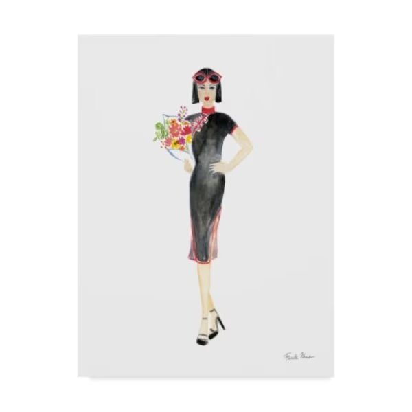 Farida Zaman 'International Girls Ii' Canvas Art, 35x47, Trademark Fine Art, Mfr#: WAP08056-C3547GG